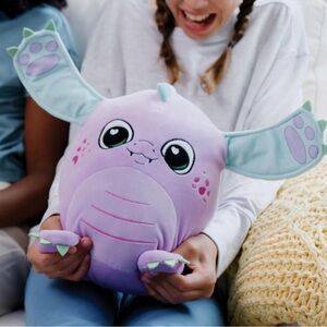 Flipeez Large Plush Jett, Dragon, Ages 3 and Up